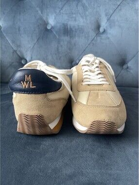 NEW Madewell League Sneakers NH197 French Vanilla Multi Women 11 Men 9.5 Shoes